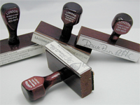 Rubber stamps